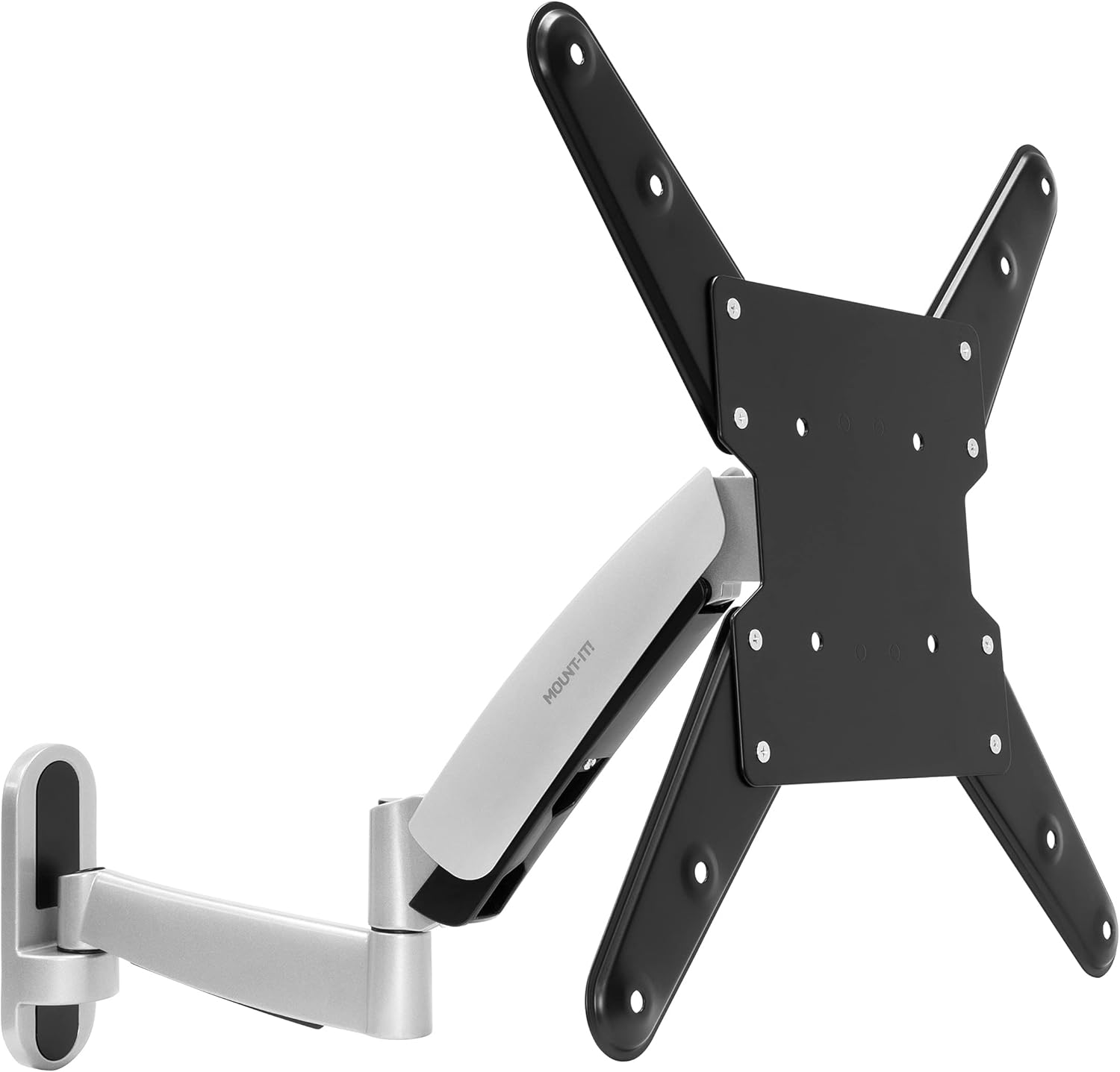 Mount-It! Height Adjustable TV Wall Mount Bracket with Counterbalance Gas Spring Arm