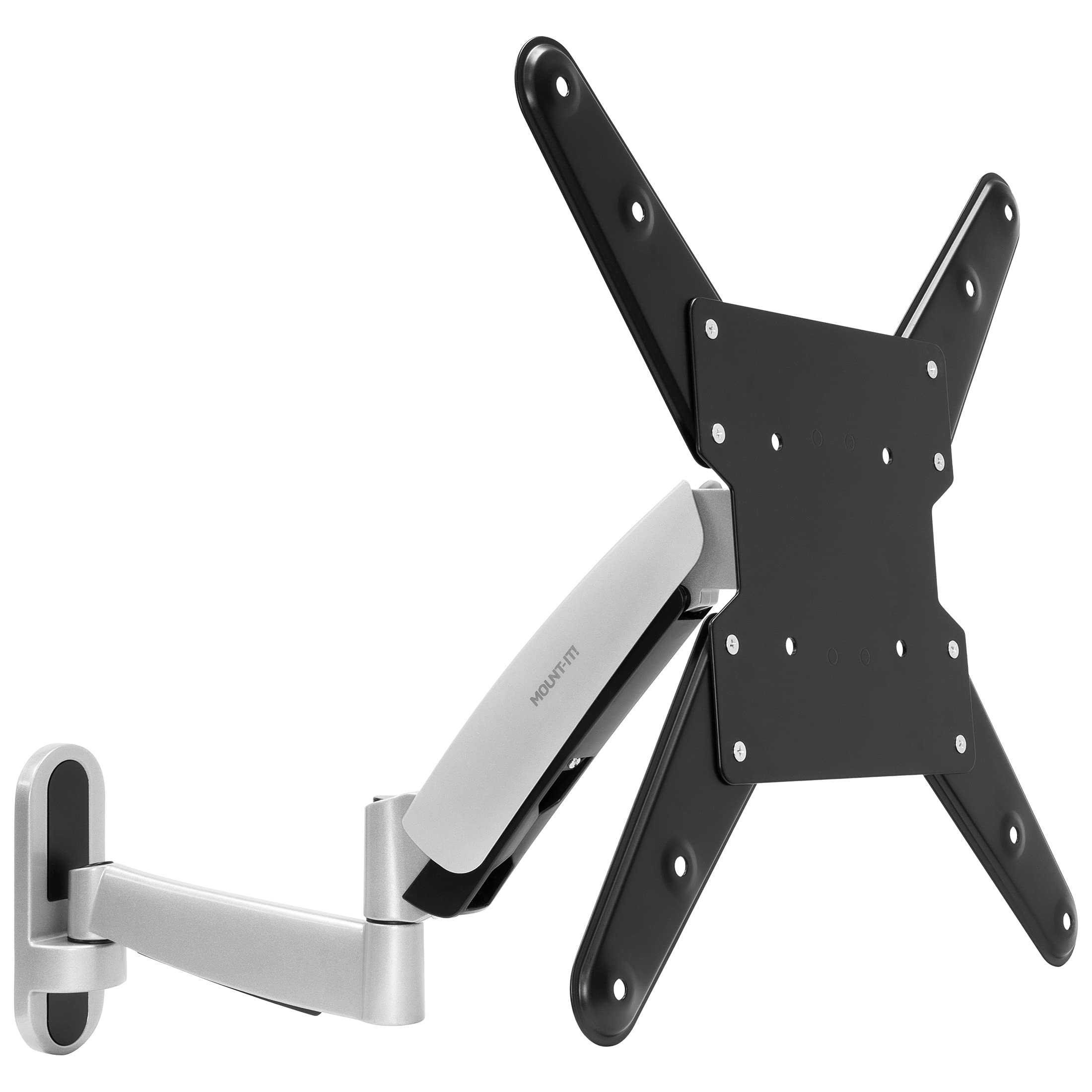 Mount-It! Height Adjustable TV Wall Mount Bracket with Counterbalance Gas Spring Arm