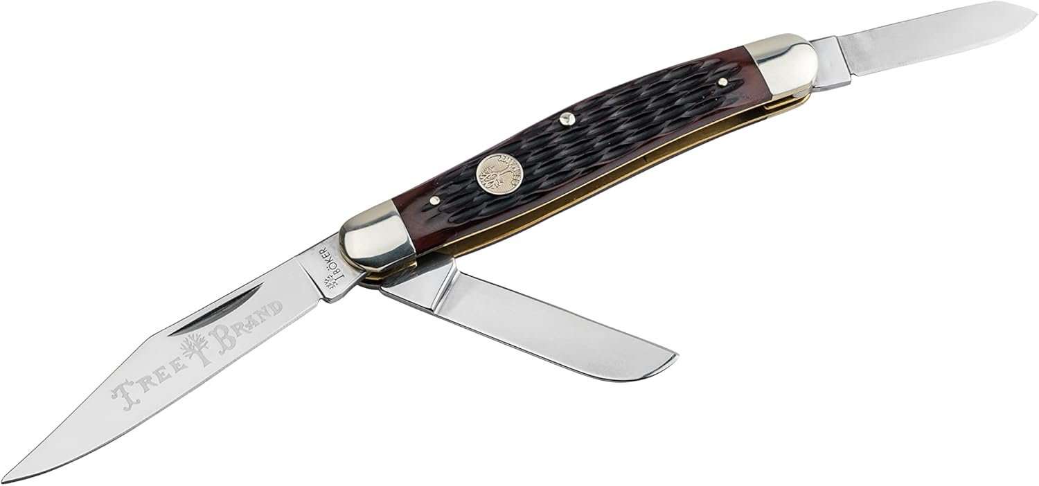 BÖKER Traditional Series 2.0 Large Stockman 4 Inch Pocket Knife