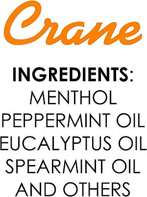 Crane Menthol-Eucalyptus Universal Vapor Pads, 12 Pack, for use Droplets, Corded Inhaler, Warm Mist humidifier