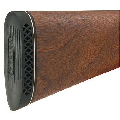 PACHMAYR Deluxe Field Recoil Pad for Shotguns — Ribbed Face, White Line Base