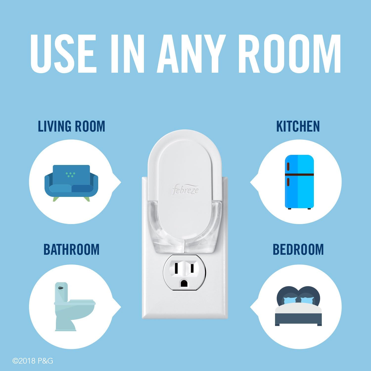 FEBREZE Plug-In Air Freshener Starter Kit