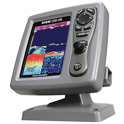 SI-TEX CVS-126 5.7" 600W Dual-Frequency Color Echo Sounder - Beige