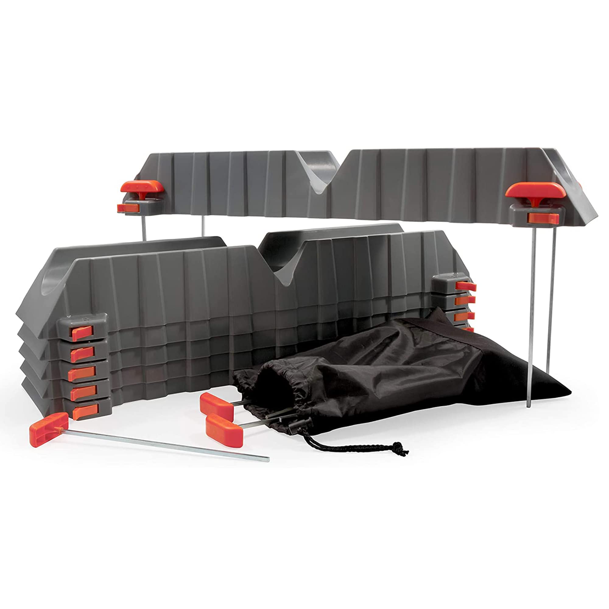 Camco Rhino Camper / RV Sewer Hose Support Kit - Supports Up to 20-Feet of RV Sewer Hose