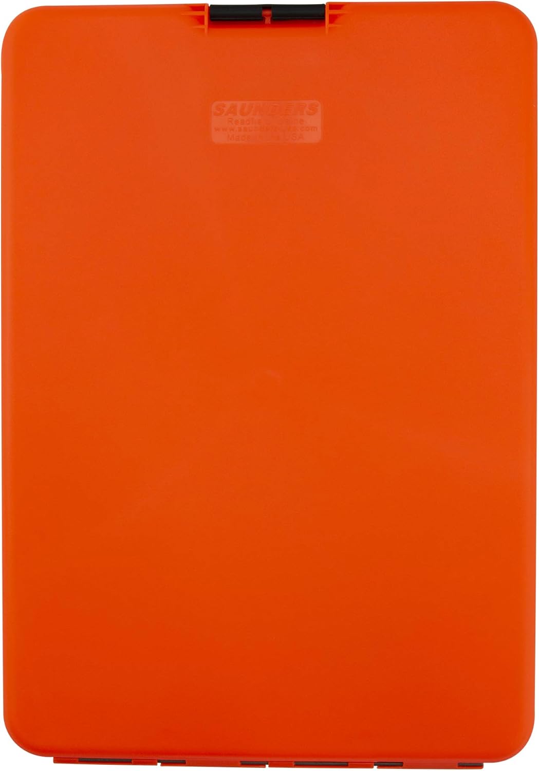 SAUNDERS SlimMate Letter-Size Plastic Storage Clipboard with Low-Profile Clip