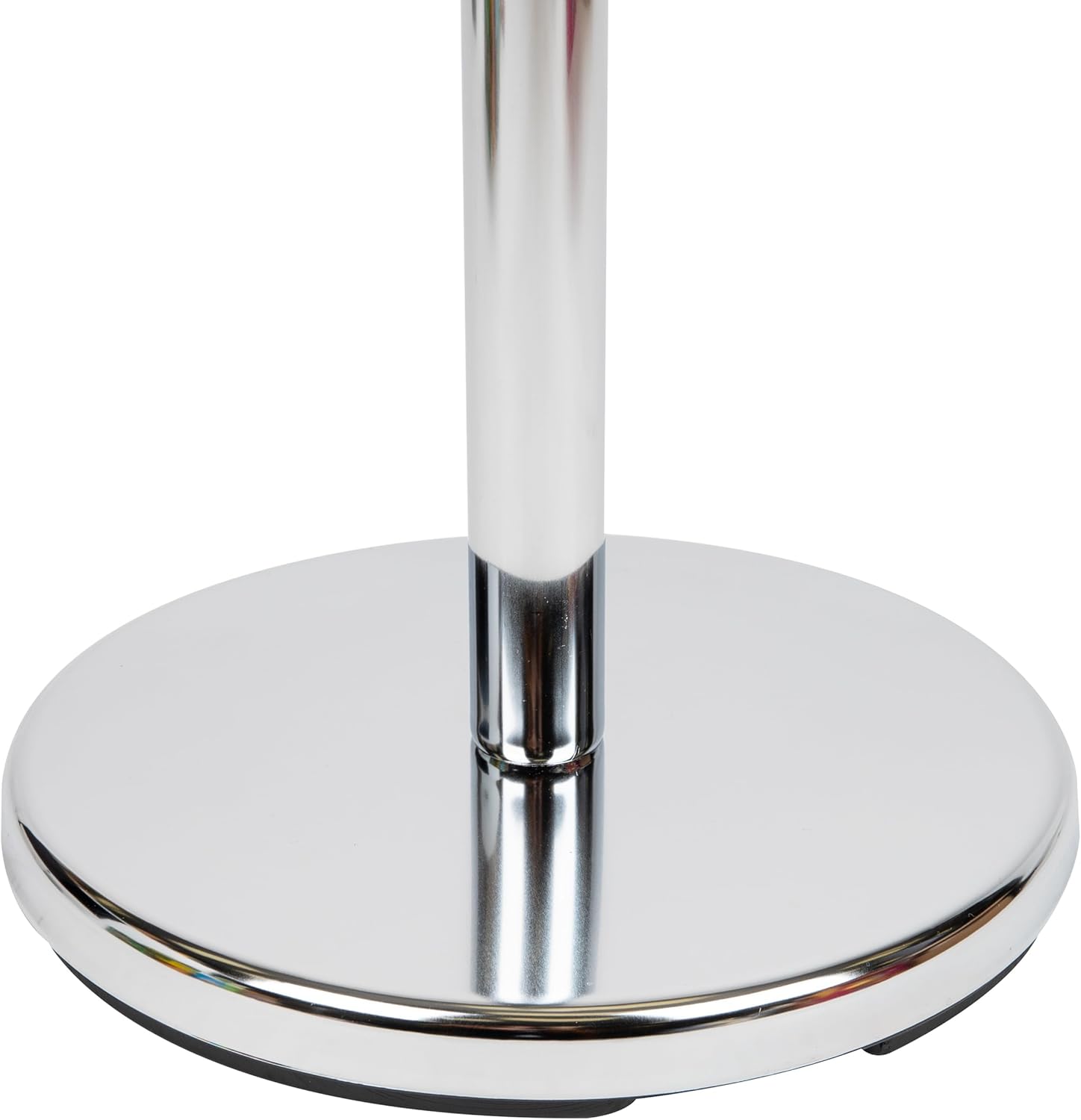 Mind Reader Freestanding Coat Rack, Multi-Hook Organizer for Office or Entryway, Metal, Silver