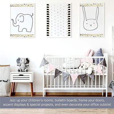 Barker Creek Double-Sided Scalloped Border