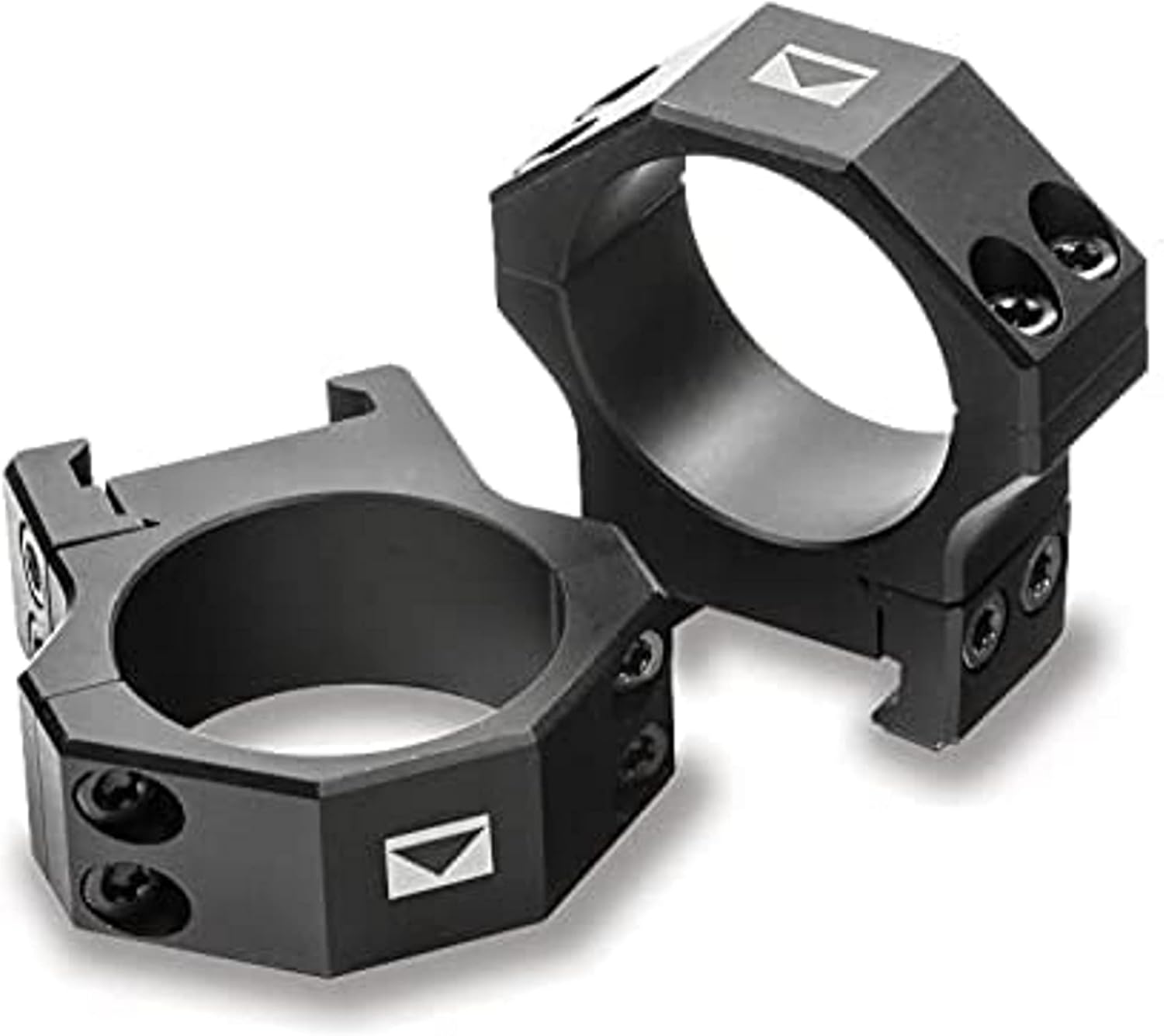 STEINER H-Series Lightweight 30mm Scope Rings, Black, Picatinny