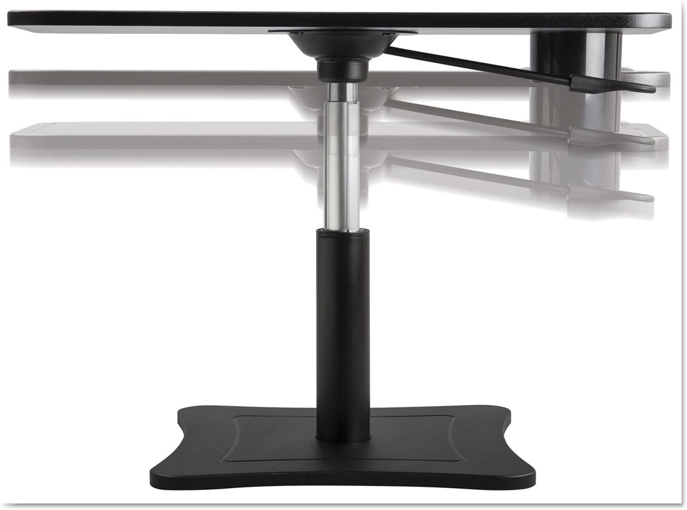 Victor DC240B High Rise Collection Adjustable Laptop Stand/Platform with Storage Cup, Black