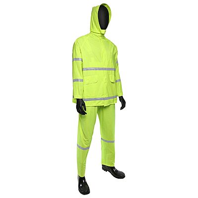 PIP West Chester 4031 Hi-Vis 3-Piece Rain Suit, Polyester