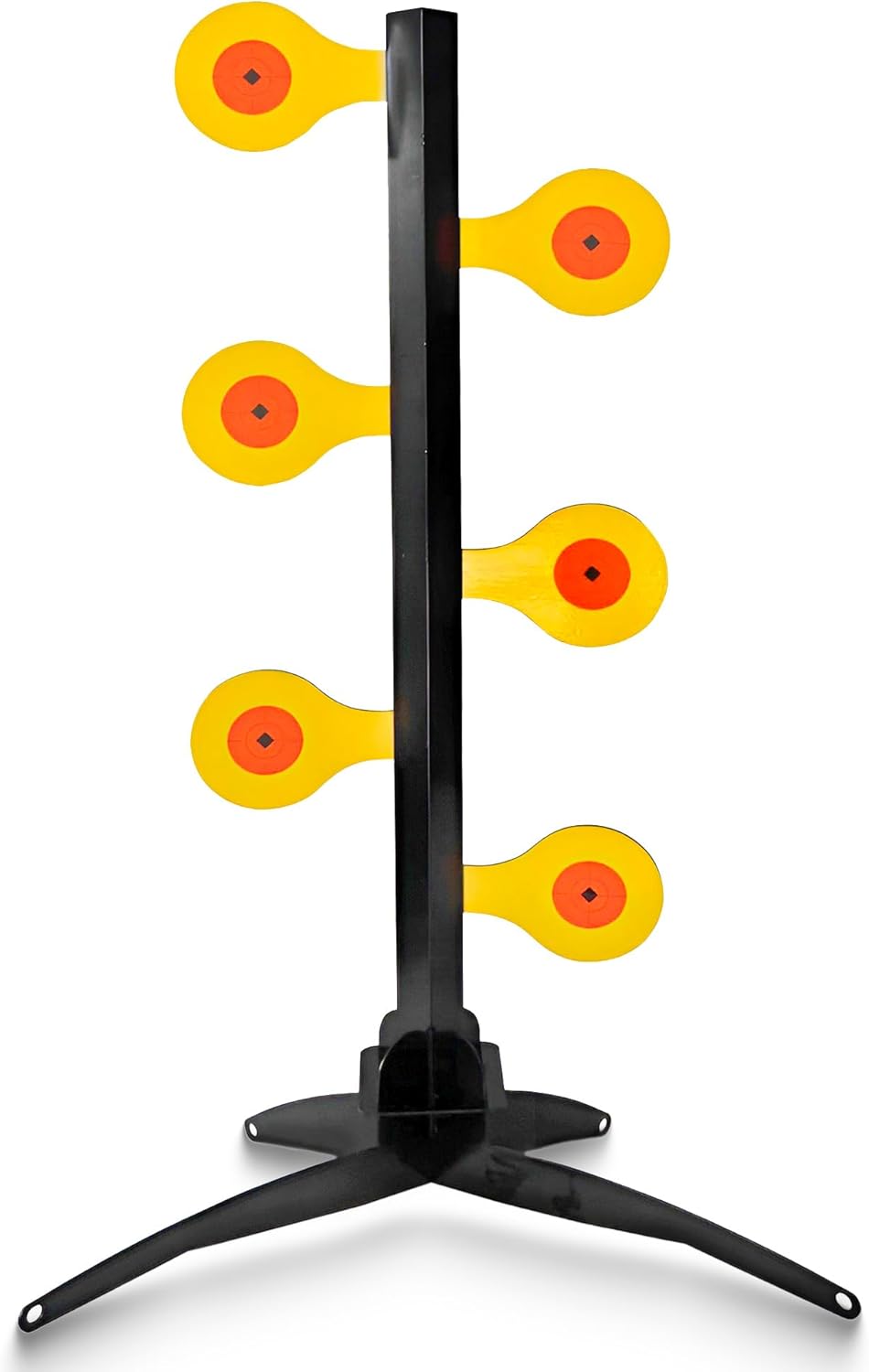 Birchwood Casey Handgun Dueling Tree Target with AR500 Steel Paddles, World of Targets