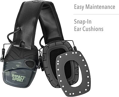 Howard Leight by Honeywell Impact Sport Sound Amplification Electronic Earmuff