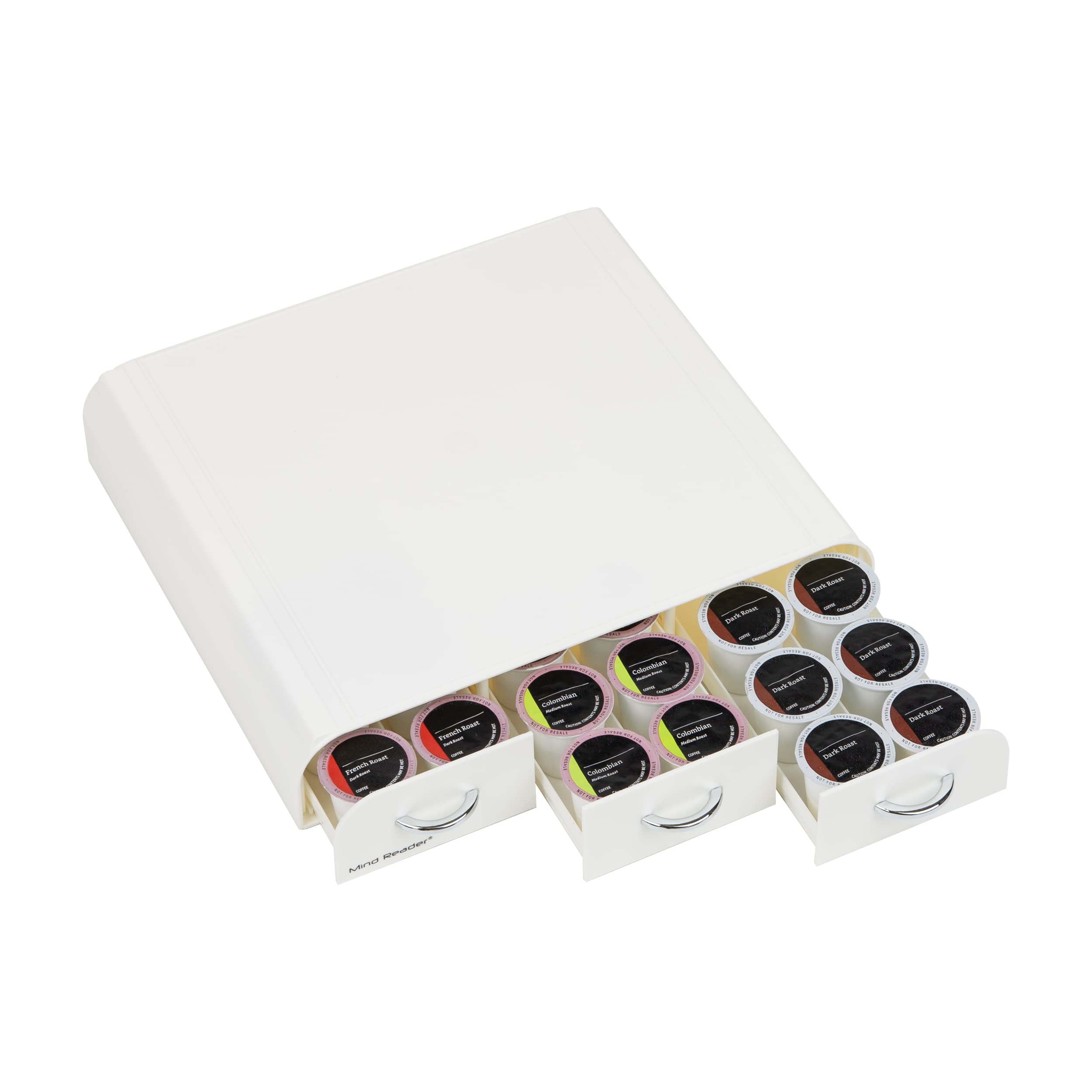 MIND READER Single Serve Coffee Pod Organizer - Countertop Drawer