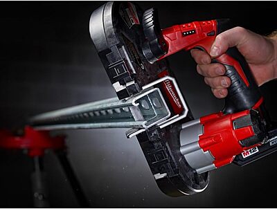 Cordless Portable Bandsaw: 12V, 27-1/2" Blade, 280 SFPM, 1-5/8" Cutting Capacity