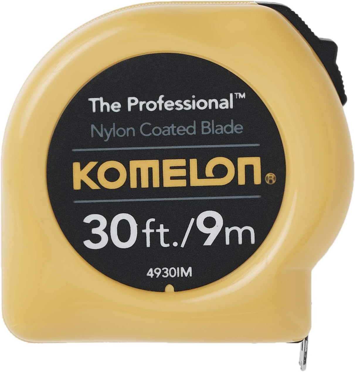 Komelon 4930IM The Professional 30-Foot Inch/Metric Scale Power Tape, Yellow