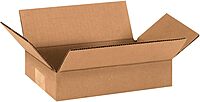 SI Products 09-Inch x 6-Inch x 2-Inch Shipping Box, 200#/ECT, 25/Bundle (962)