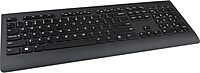 Lenovo Professional Wireless Keyboard and Mouse Combo, 2.4 GHz USB Wireless Receiver, Full Size Ambidextrous Mouse, 24 Month Battery Life, Black