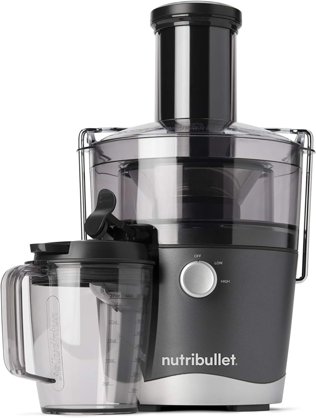 NutriBullet Juicer Centrifugal Juicer Machine for Fruit, Vegetables, and Food Prep, 27 Ounces/1.5 Liters, 800 Watts