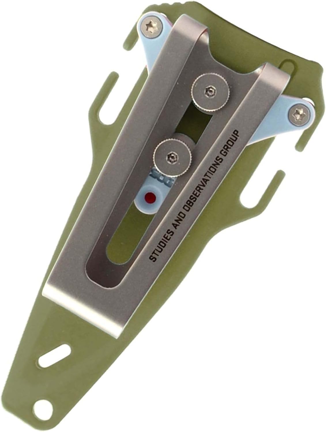 SOG Altair FX Lightweight Compact Multi-Functional Fixed Blade Knife | CRYO/CPM 154CM Steel | UMS Sheath | Removable GRN