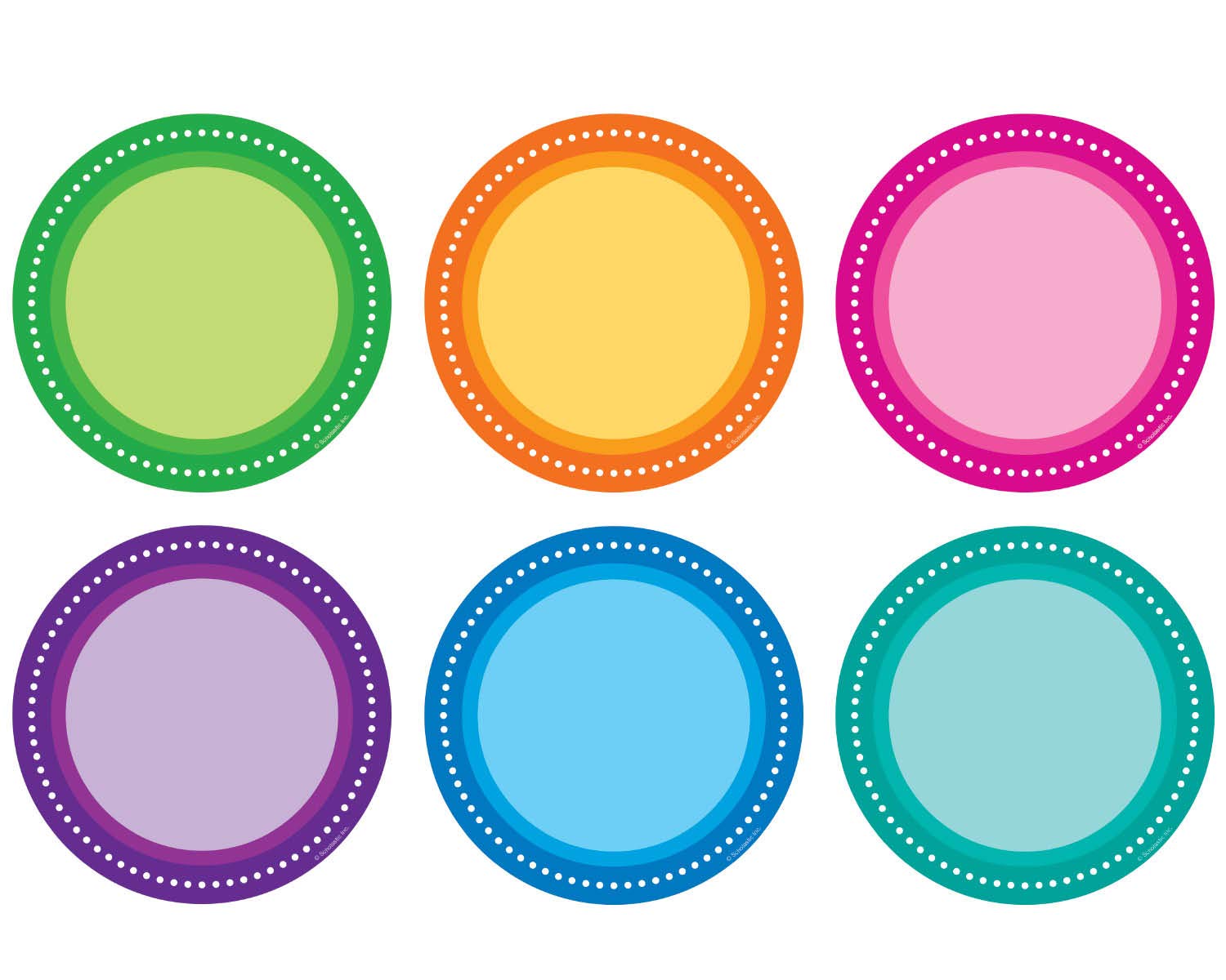 Color Your Classroom Accents, Assorted Colors, Pack Of 36