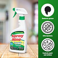 SPRAY NINE Heavy Duty Cleaner, Degreaser & Disinfectant