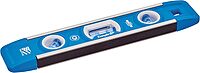 Empire Level EM81.9G 9 Inch Magnetic Torpedo Level w/Overhead Viewing Slot (Made in USA), Silver/White/Blue