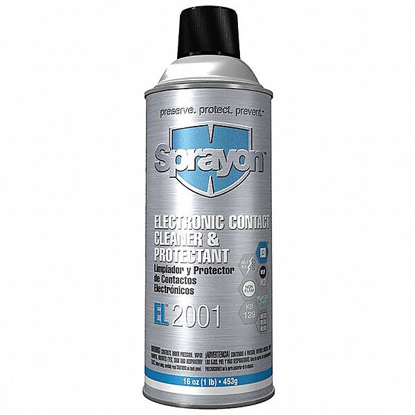 Sprayon Electrical Aerosol Spray Lubricant/Cleaner, 16 Oz Can, Case Of 12