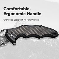 CIVIVI Chiro 3.1" Folding Pocket Knife with Flipper and G10 Handle