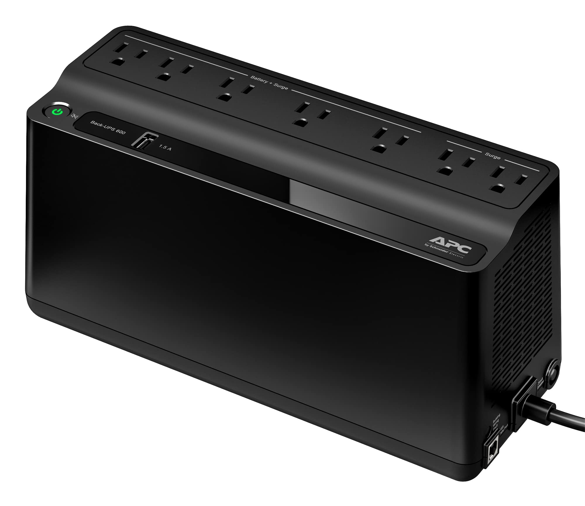 APC Back-UPS Battery Backup and Surge Protector UPS