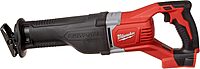 Milwaukee 2621-20 M18 18V Lithium Ion Cordless Sawzall 3,000RPM Reciprocating Saw with Quik Lok Blade Clamp and All Metal