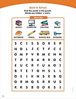 Scholastic Little Skill Seekers: Word Searches Activity Book, Pre-K To Kindergarten