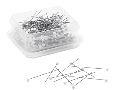 EXTRA FINE GLASS HEAD PINS
