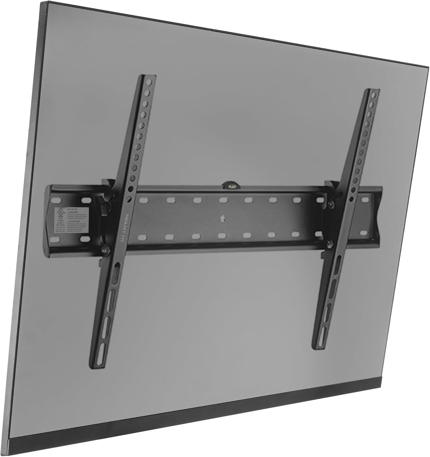 Mount-It! UL Certified Tilting TV Wall Mount for Most 43-90 Inch Flat Screen TVs