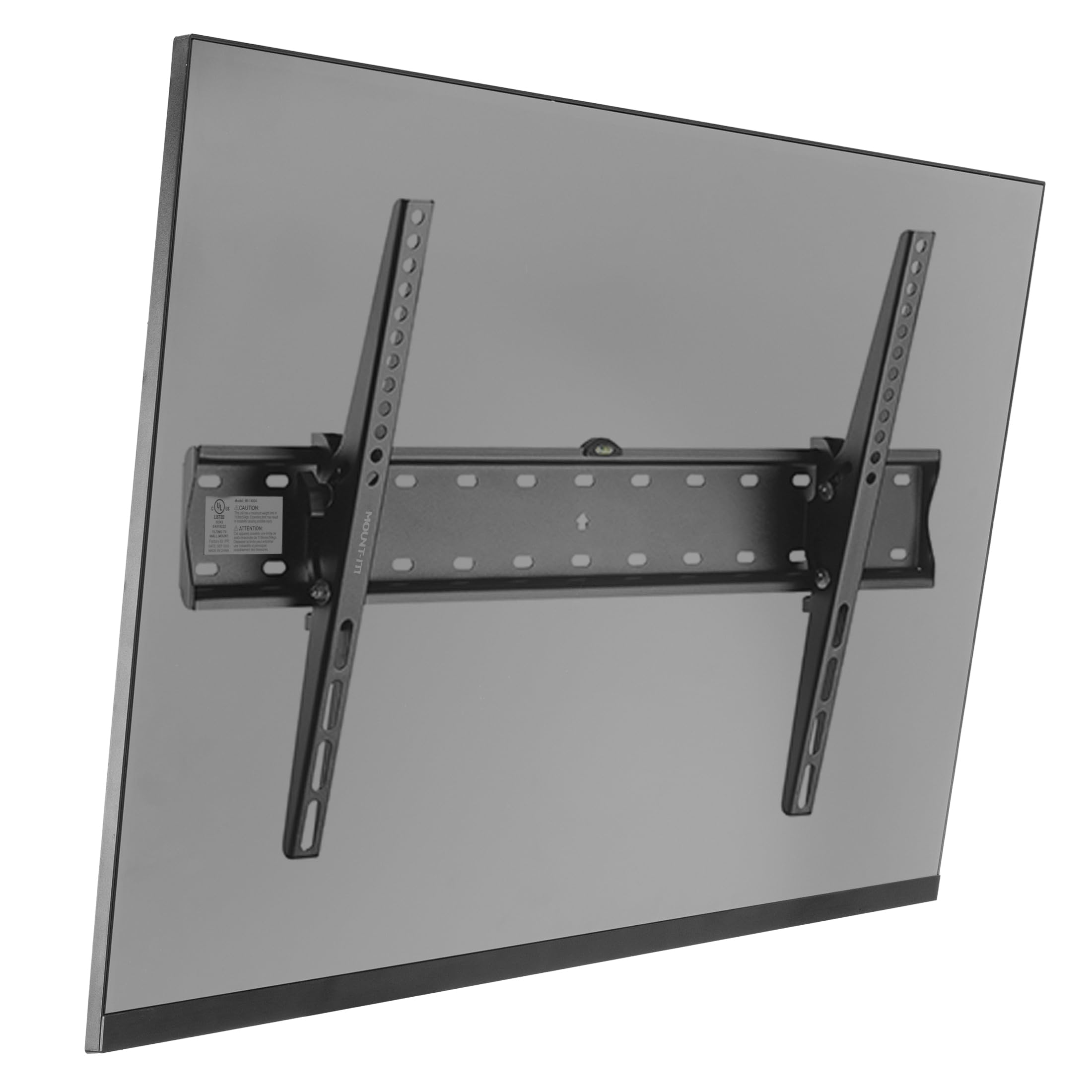 Mount-It! UL Certified Tilting TV Wall Mount for Most 43-90 Inch Flat Screen TVs
