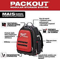 Milwaukee Backpack JOBSITE 48 Pckts 15IN 48-22-8301