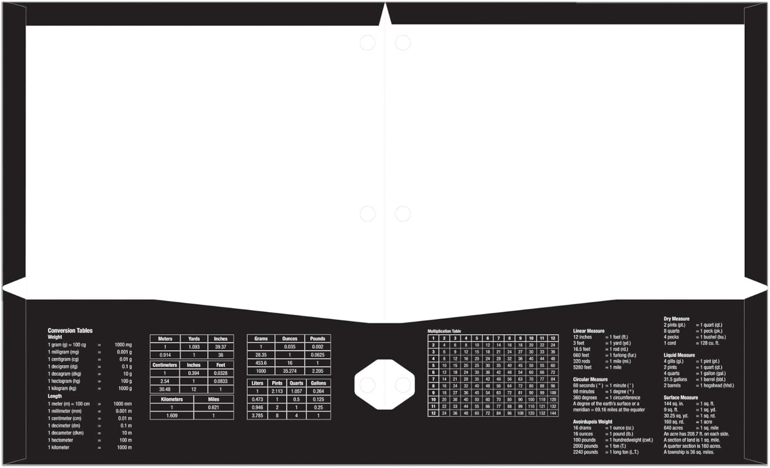 Office Depot® Brand Stellar Laminated 2-Pocket Paper Folder, Letter Size, Black