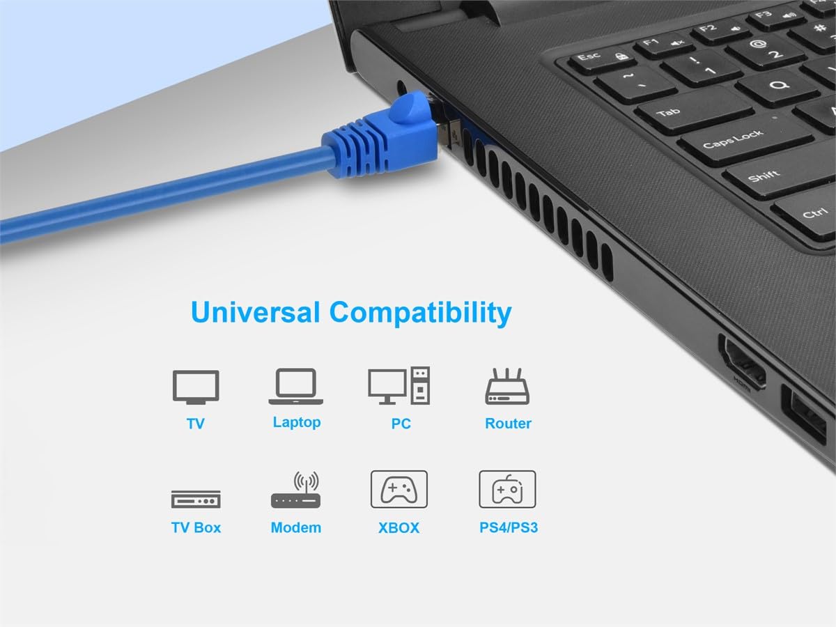 Monoprice Cat6A Shielded (S/FTP) Ethernet Patch Cable - 26AWG Pure Bare Copper Snagless RJ45 Fullboot