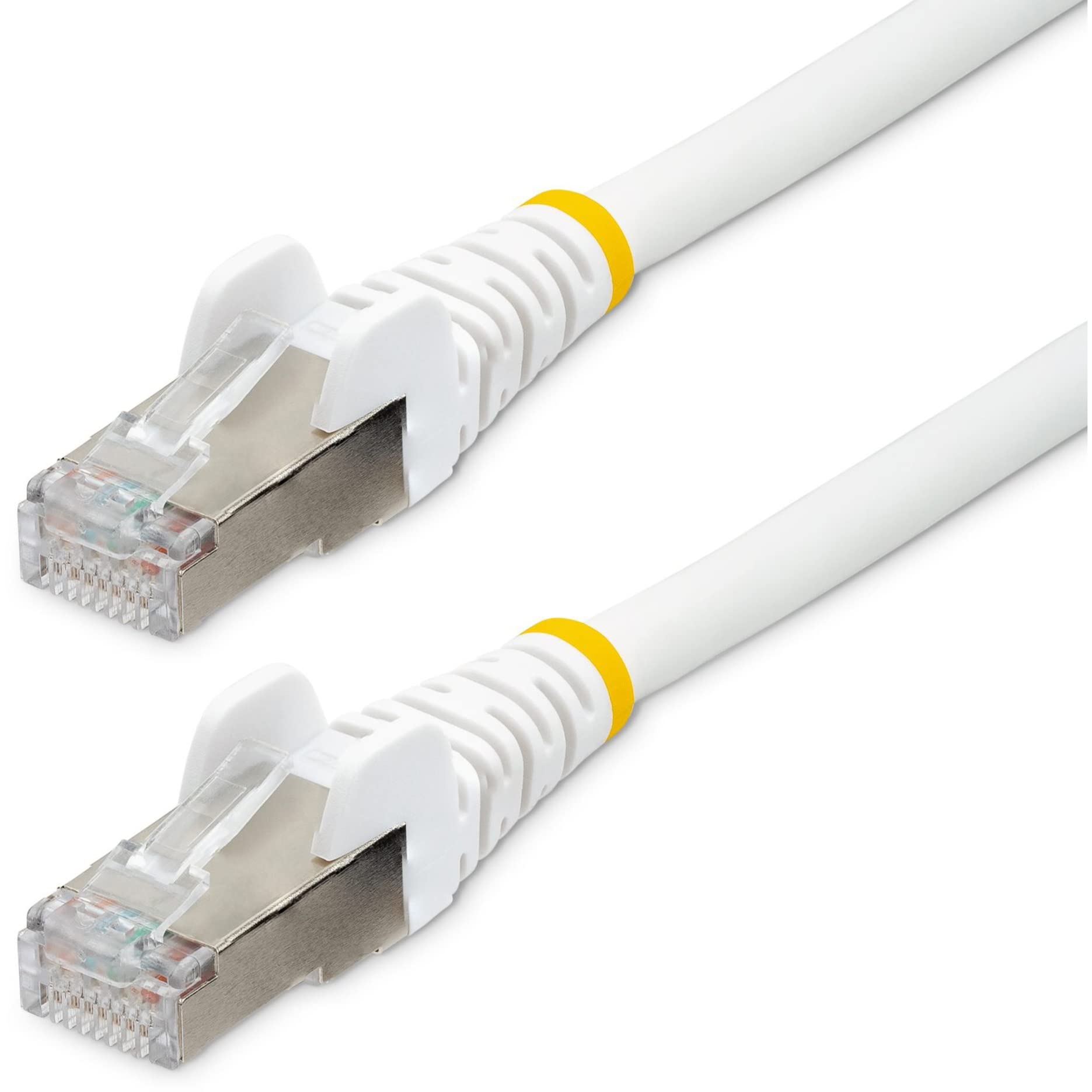 StarTech.com CAT6a Low Smoke Zero Halogen (LSZH) Shielded Ethernet Cable (S/FTP) - RJ45 Snagless w/ Strain Relief