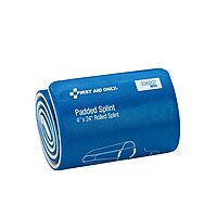 First Aid Only Padded Splint, 4 inches X 24 inches, Blue/White