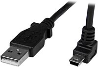 StarTech.com Angled Mini USB Cable - USB A to Mini B
