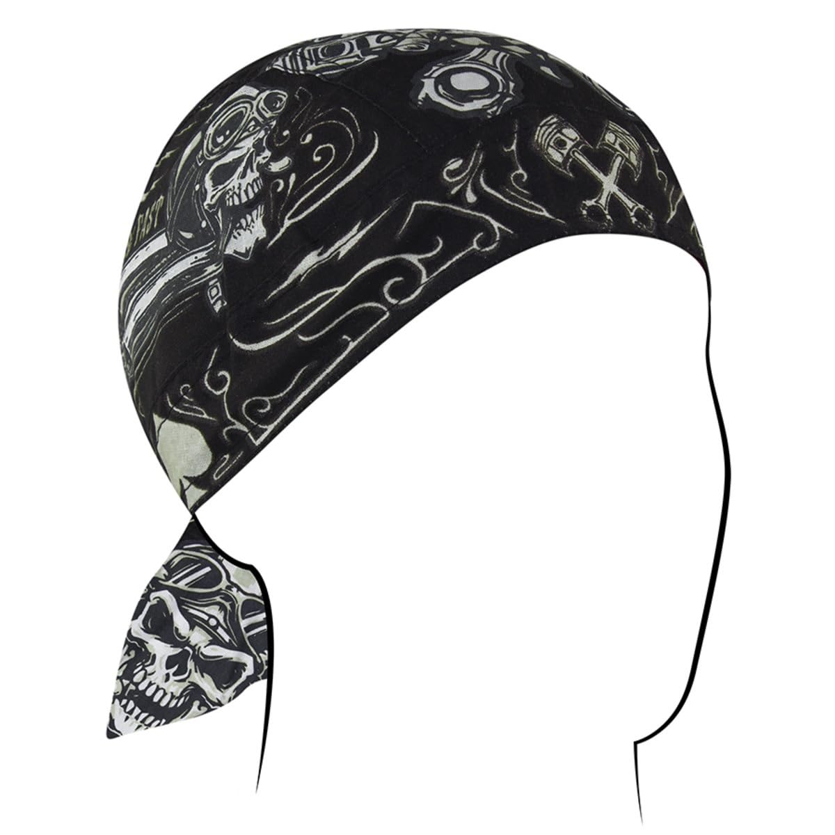 ZANheadgear Flydanna 6-Panel Bandanna Headwrap