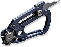 CIVIVI Polymorph Titanium Carabiner Multi-Tool with Utility Blade, Bottle Opener and Screwdriver