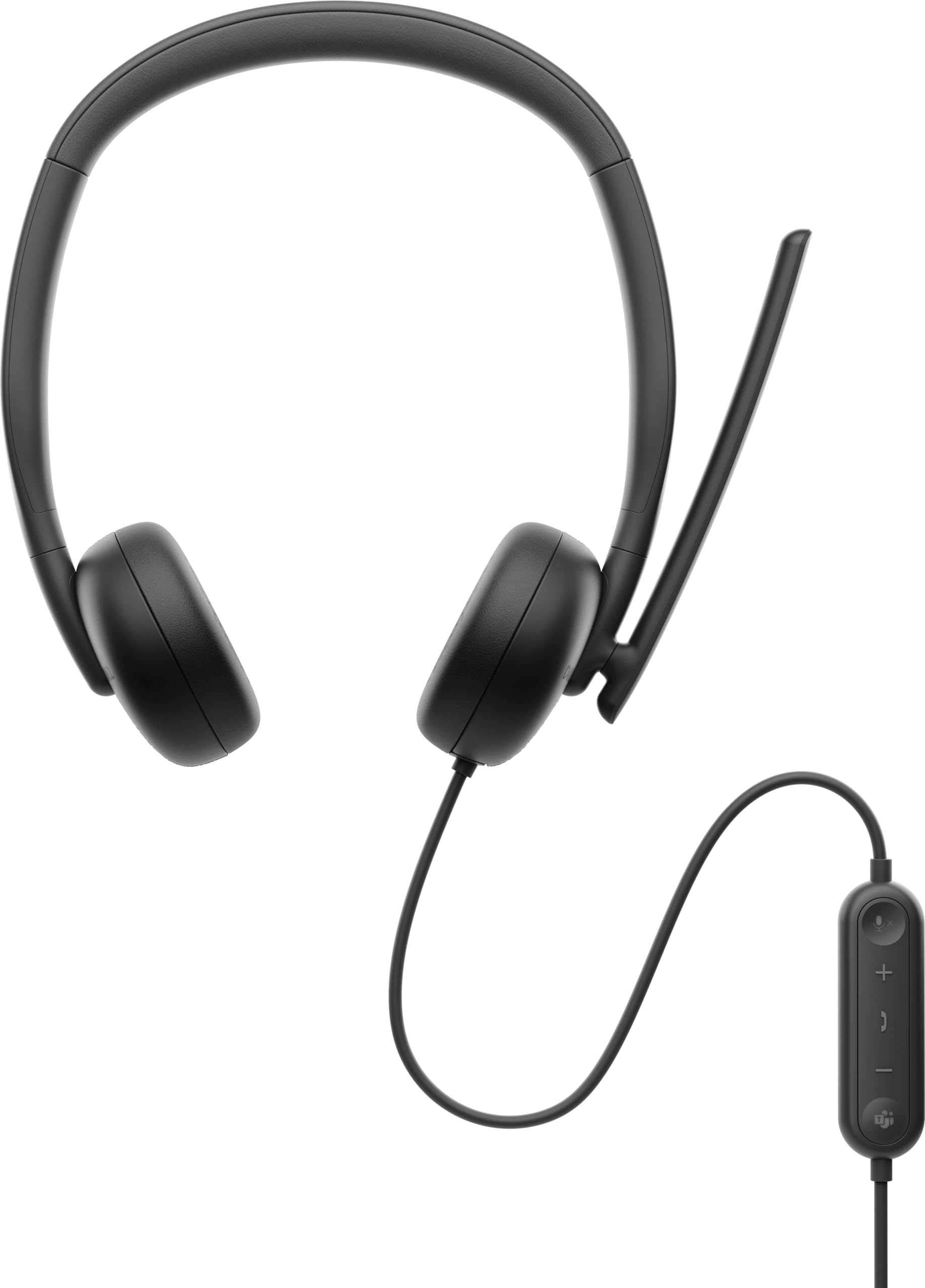 Dell Wired Headset - WH3024 - Microsoft Teams Certification - Stereo - USB Type C - Wired - 20 Hz to 20 kHz - WH3024DWW
