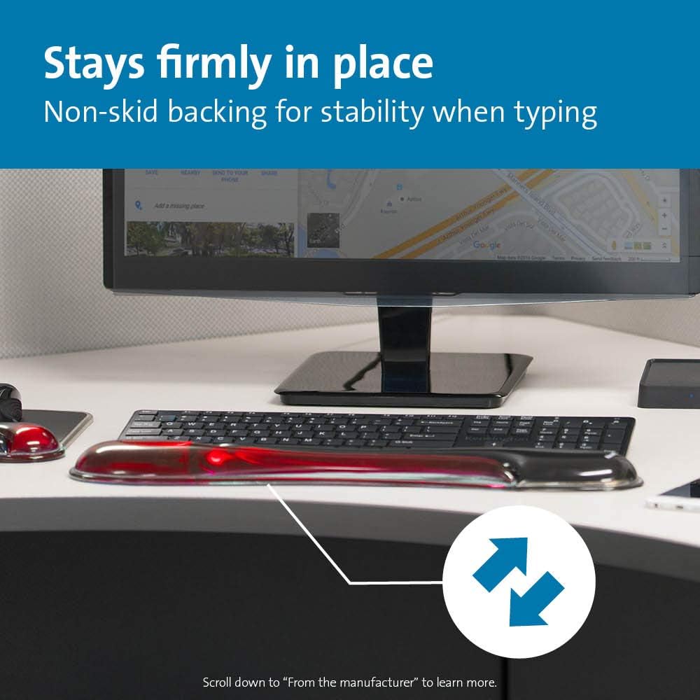 KENSINGTON Duo Gel Mouse & Keyboard Wrist Rests