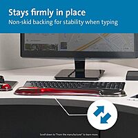 KENSINGTON Duo Gel Mouse & Keyboard Wrist Rests
