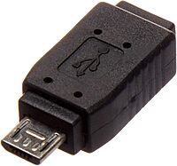 StarTech.com Micro USB to Mini USB 2.0 Adapter (UUSBMUSBMF)