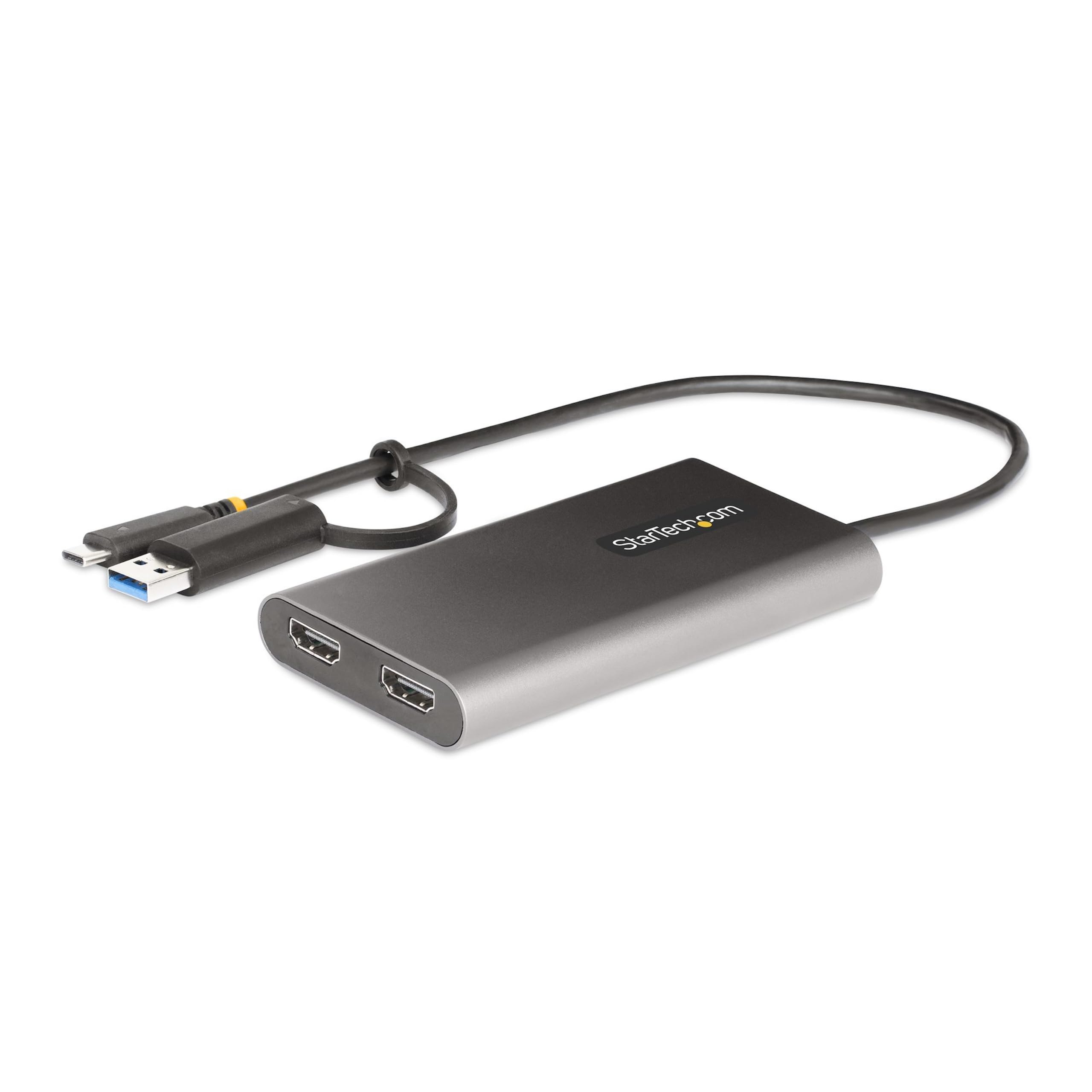 StarTech.com USB-C/USB-A Dual HDMI Multiport Adapter