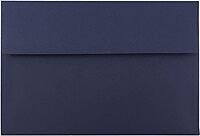 JAM PAPER Navy Blue Premium Invitation Envelopes - 25/Pack