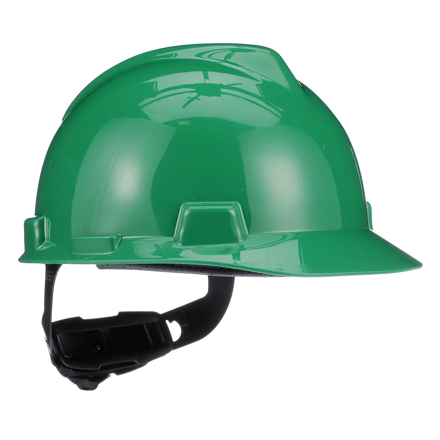 MSA 475362 V-Gard Cap Style Safety Hard Hat With Fas-Trac III Ratchet Suspension | Polyethylene Shell