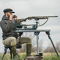 Caldwell Lead Sled 3 Adjustable Ambidextrous Recoil Reducing Rifle Shooting Rest for Sighting in and Shooting Stability